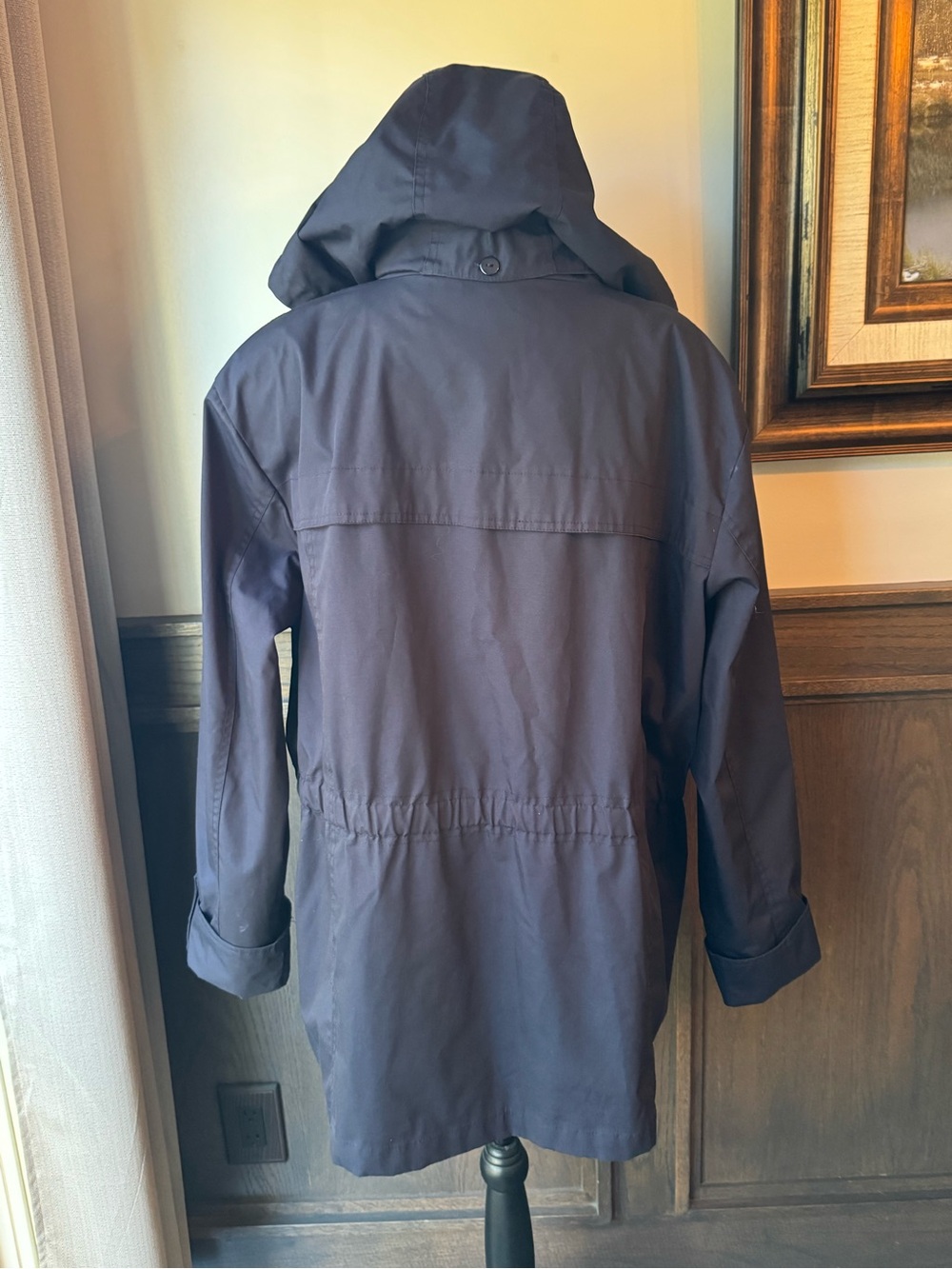 Mackintosh New England Hooded Utility Jacket - Navy 2X - Picture 3 of 11